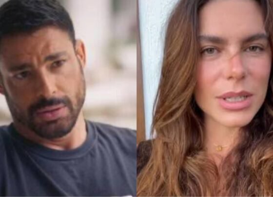 Cau&atilde; Reymond e Mariana Goldfarb