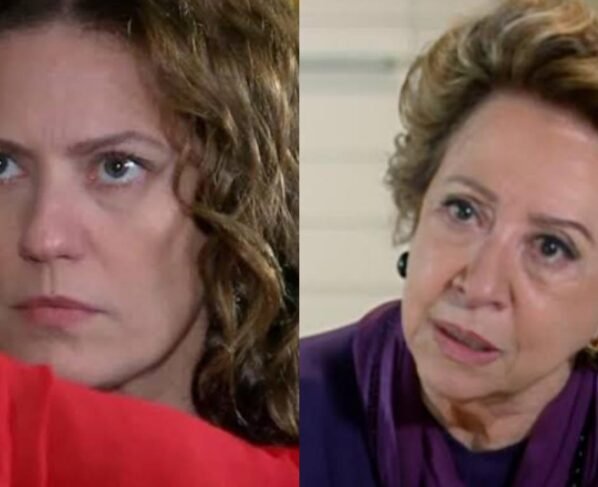 Flora (Patricia Pillar) e Bia Falc&atilde;o (Fernanda Montenegro), personagens da Globo