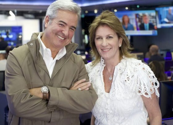 Thomaz Naves e Mônica Monteiro na Times Brasil