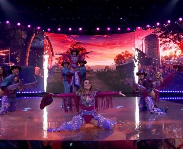 Grupo D na Dança dos Famoso