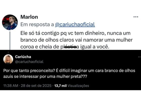 Reprodução / X: @cariuchaoficial