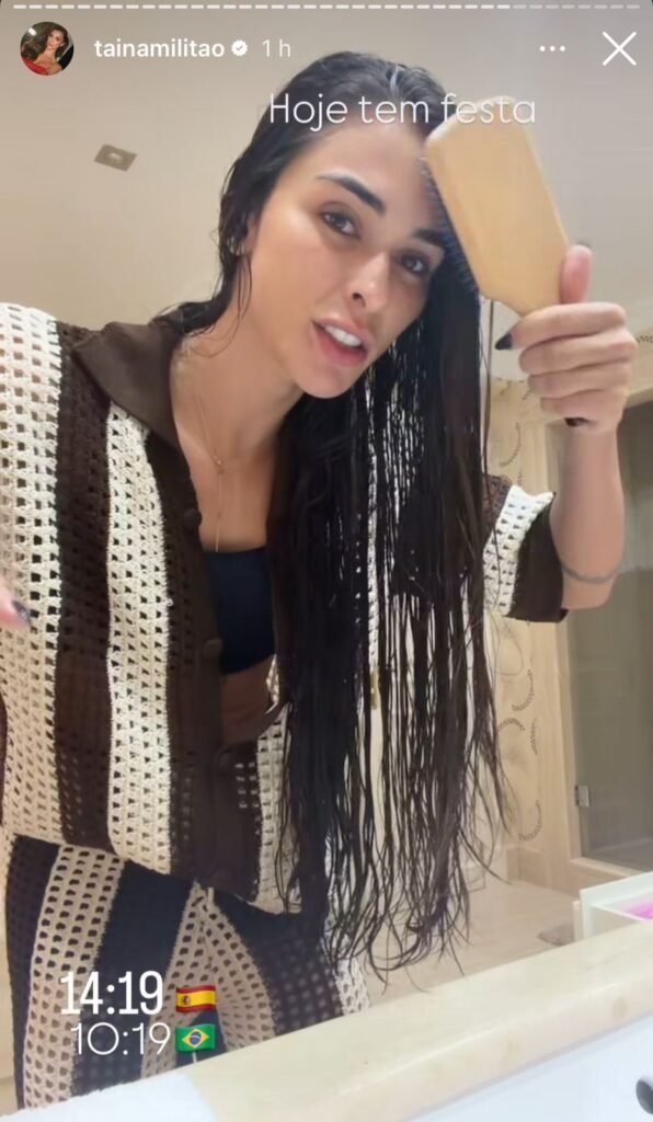 Foto/Instagram/@tainamilitao