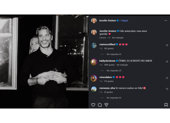 Reprodução Instagram Jennifer Aniston
