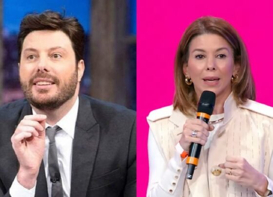 Danilo Gentili e Daniela Beyruti